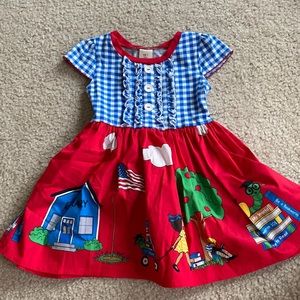 Eleanor Rose Back to School Dress Size 2